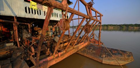 Garimpo ilegal em Porto Velho. Foto Carl de Souza/AFP