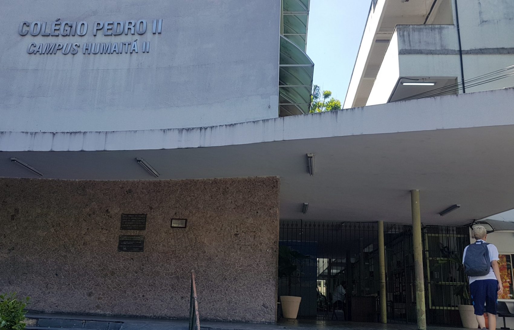 Campus Humaitá, do Pedro II, aberto em 1952: colégio, hoje, tem 12 mil alunos, do ensinos médio e fundamental, em 14 campi, além de uma unidade de educação infantil em Realengo (Foto: Oscar Valporto)