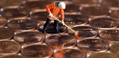 Moedas americanas. Foto de Christoph Hardt/ Geister-fotopress/ dpa Picture Alliance/ AFP