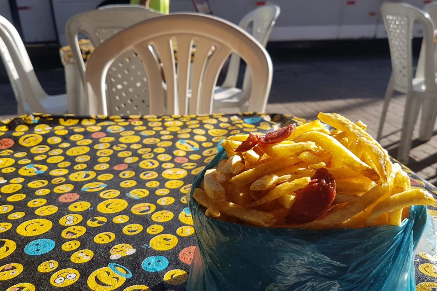 A menor porção da famosa batata de Marechal: R$ 10 para matar a fome de, pelo menos, dois (Foto: Oscar Valporto)
