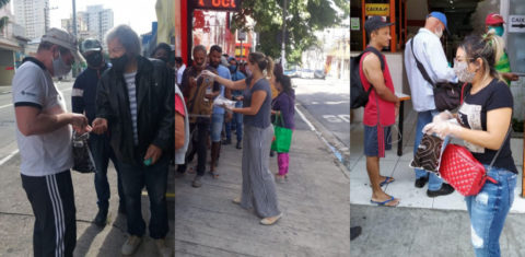 Como a pandemia uniu três desconhecidos na luta contra a fome
