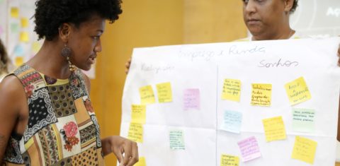 Reunião para discutir o Plano Santa Cruz 2030: foco em propostas para a geração de emprego e renda na região (Foto: Larissa Amorim)