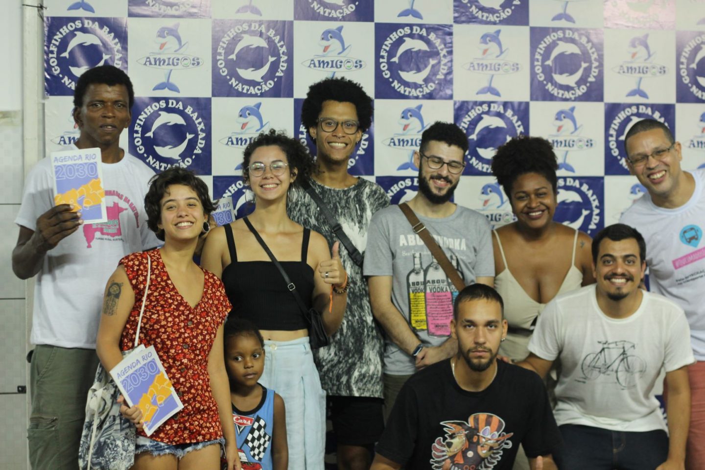 Reunião de integrantes da Agenda Queimados no começo do ano: propostas para a superação da violência (Foto: Luize Sampaio/Casa Fluminense)