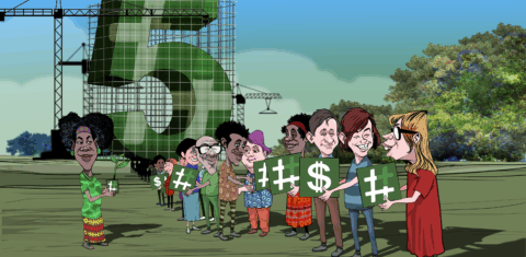 Há cinco anos o #Colabora vem dando a sua contribuição para a construção de um mundo um pouco mais sustentável. Arte Claudio Duarte