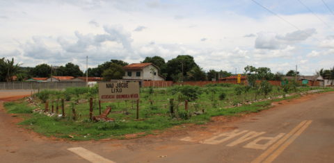 A preocupação com a terra, no Bairro Bela Vista, em Trindade (GO), parte do Quilombo Vó Rita. Foto de Ludmila Almeida