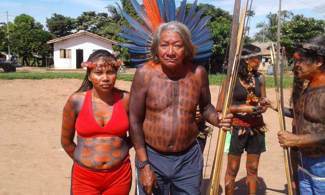 Warini Suruí durante celebração da Semana dos Povos Indígenas, em 2019 Morte de ancião de 85 anos, líder de luta pela demarcação das terras indígenas, causou comoção na aldeia (Foto: Zélia Maria Batista/Cimi)