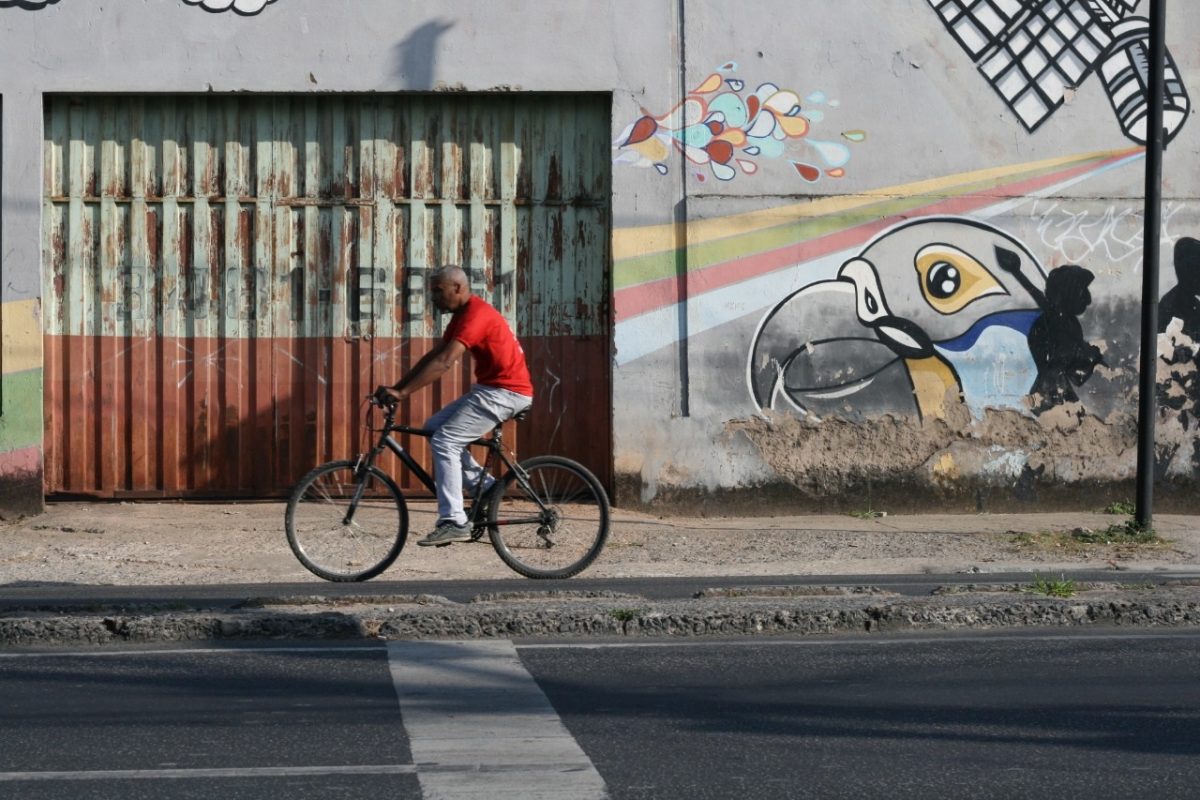 Em Belo Horizonte, até o início deste ano, as ciclovias e ciclofaixas estavam próximas de apenas 11% da população. Foto Bruna Caldeira