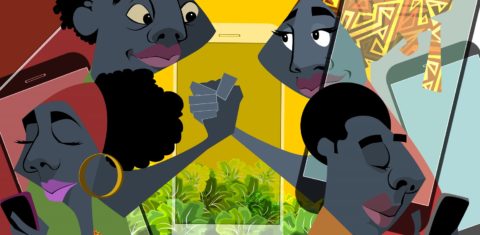O Ubuntu_Labe, da Coppe/UFRJ, juntou 30 jovens negros para desenvolver projetos que tornem o Rio mais inclusivo, tecnológico e digno de se viver. Arte Claudio Duarte