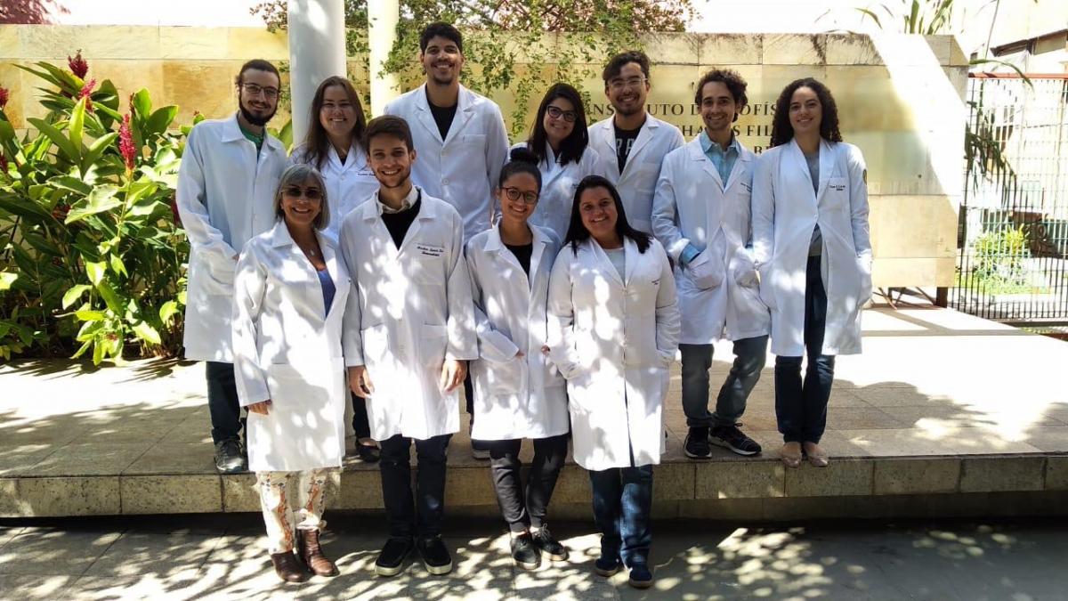 Equipe do IBCCF/UFRJ que trabalha no desenvolvimento do fígado bioartificial: órgãos para transplantes e testes de medicamentos (Foto: Divulgação)