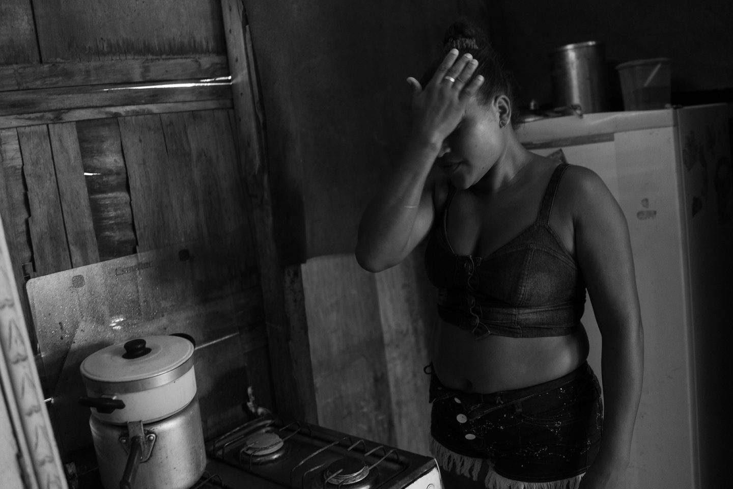 Vivian da Silva Borges, 23 anos. Foto João Roberto Ripper. Fevereiro/2021