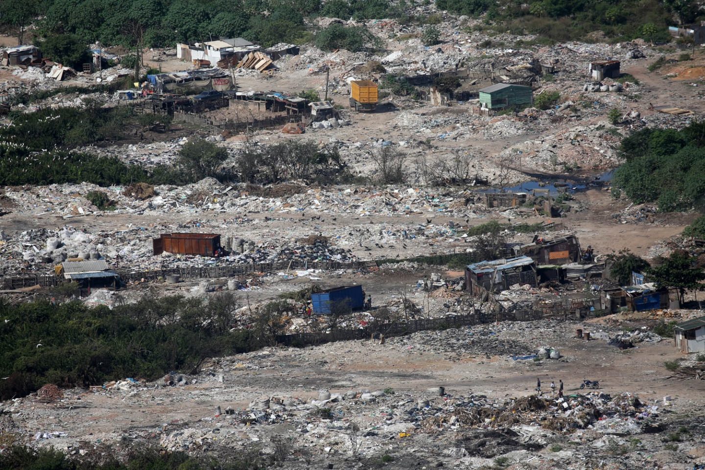 Mário Moscatelli: "A partir do fechamento do aterro metropolitano todos esses lixões não pararam de crescer de forma descontrolada". Foto Custódio Coimbra