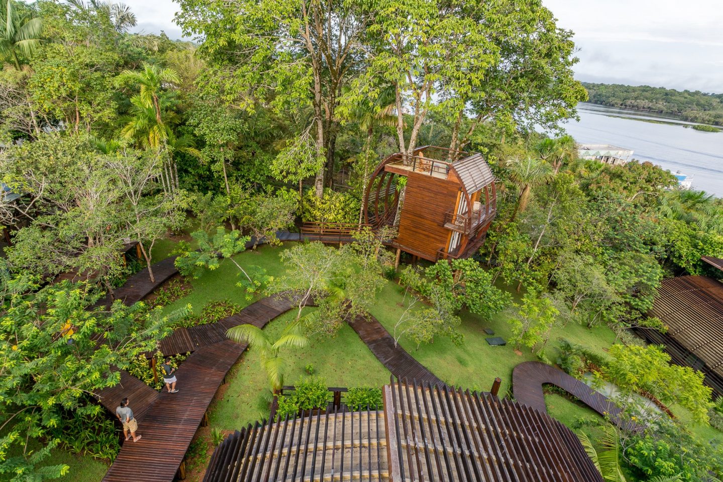 Hotel sustentável: Mirante do Gavião, no Amazonas