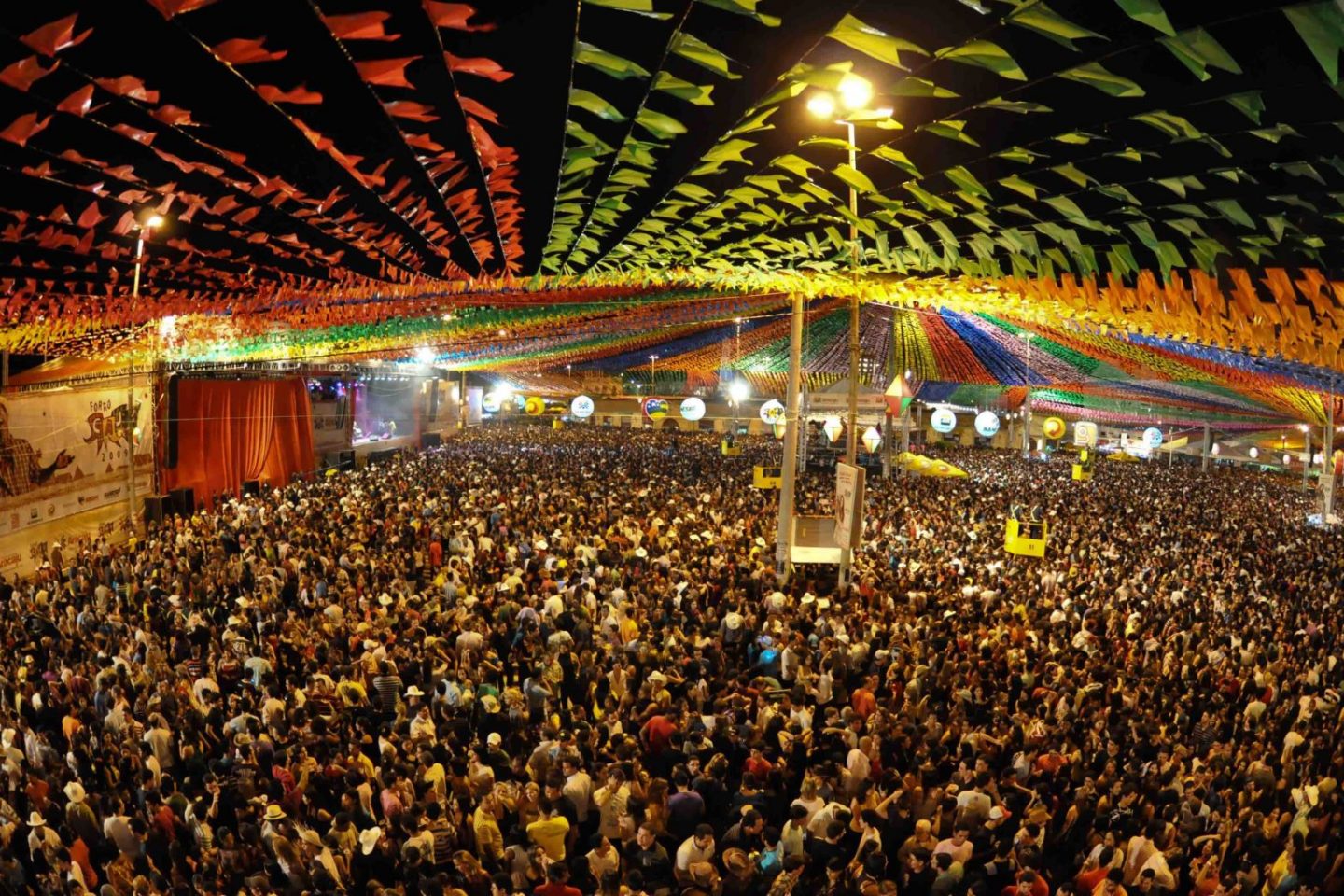 Multidão no São João de Campina Grande em 2019: cidades nordestina afetadas pelo cancelamento das festas juninas pelo segundo ano consecutivo (Foto: Prefeitura de Campina Grande)