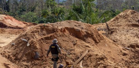 Fiscal do Ibama em operação contra desmatamento ilegal em Rondônia: falta de servidores é o principal problema dos órgãos ambientais (Foto: Fernando Augusto/Ibama - 17/06/2018)