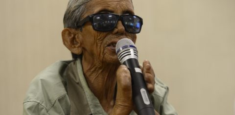 José Arimatea da Costa, que morreu em 2015, foi prefeito de colônia de hanseníase líder do Movimento de Reintegração das Pessoas Atingidas pela Hanseníase (Morhan): entidade conseguiu em 2007 pensão para as pessoas atingidas pela hanseníase (Foto: Fabio Rodrigues Pozzebom / Agência Brasil - 18/09/2014)