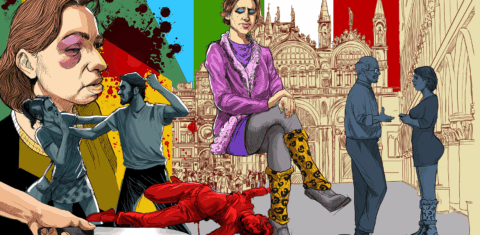 O Brasil é o país que mais mata trans no mundo. Só no primeiro semestre deste ano, 80 foram assassinadas. Em 2020, foram 175. Arte Claudio Duarte