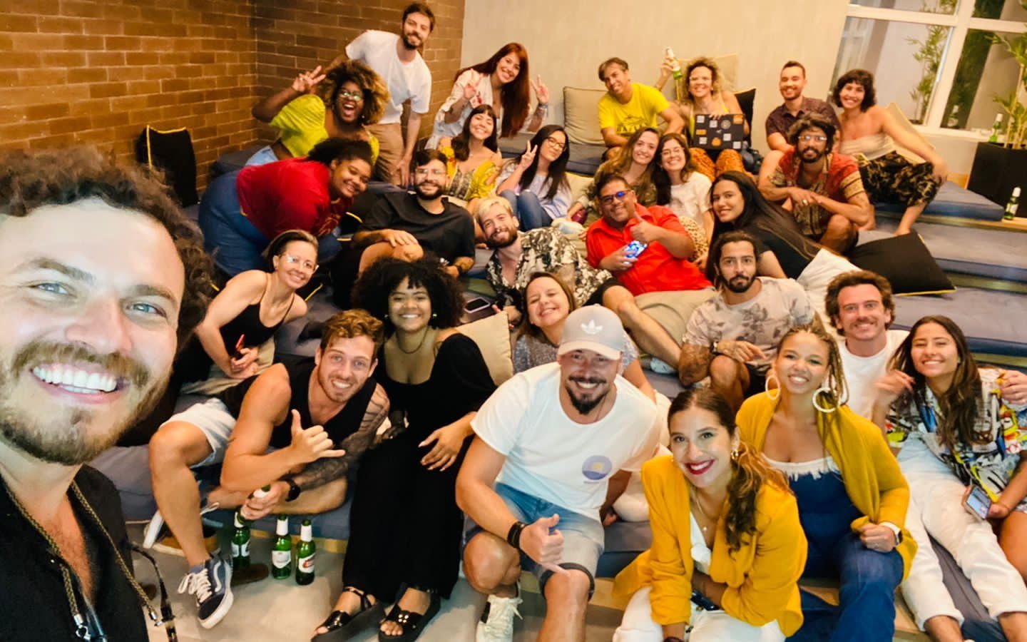 Equipe da martech Winnin teve um aumento de 17,33% no equilíbrio entre a vida pessoal e profissional com a semana de trabalho reduzida. Foto acervo pessoal