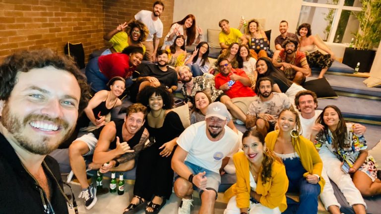 Equipe da martech Winnin teve um aumento de 17,33% no equilíbrio entre a vida pessoal e profissional com a semana de trabalho reduzida. Foto acervo pessoal