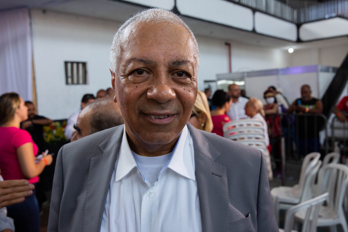 O pastor Ariovaldo, coordenador da Frente Evangélica pelo Estado de Direito: Pastor Ariovaldo: aumento de casos de violência contra lideranças evangélicas desde a eleição de Bolsonaro (Foto: José Cícero / Agência Pública)