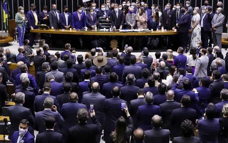 Plenário da Câmara lotado na eleição da Mesa: mais de 60% dos eleitos são homens brancos (Foto: Cleia Viana / Câmara dos Deputados - 03/02/2021)
