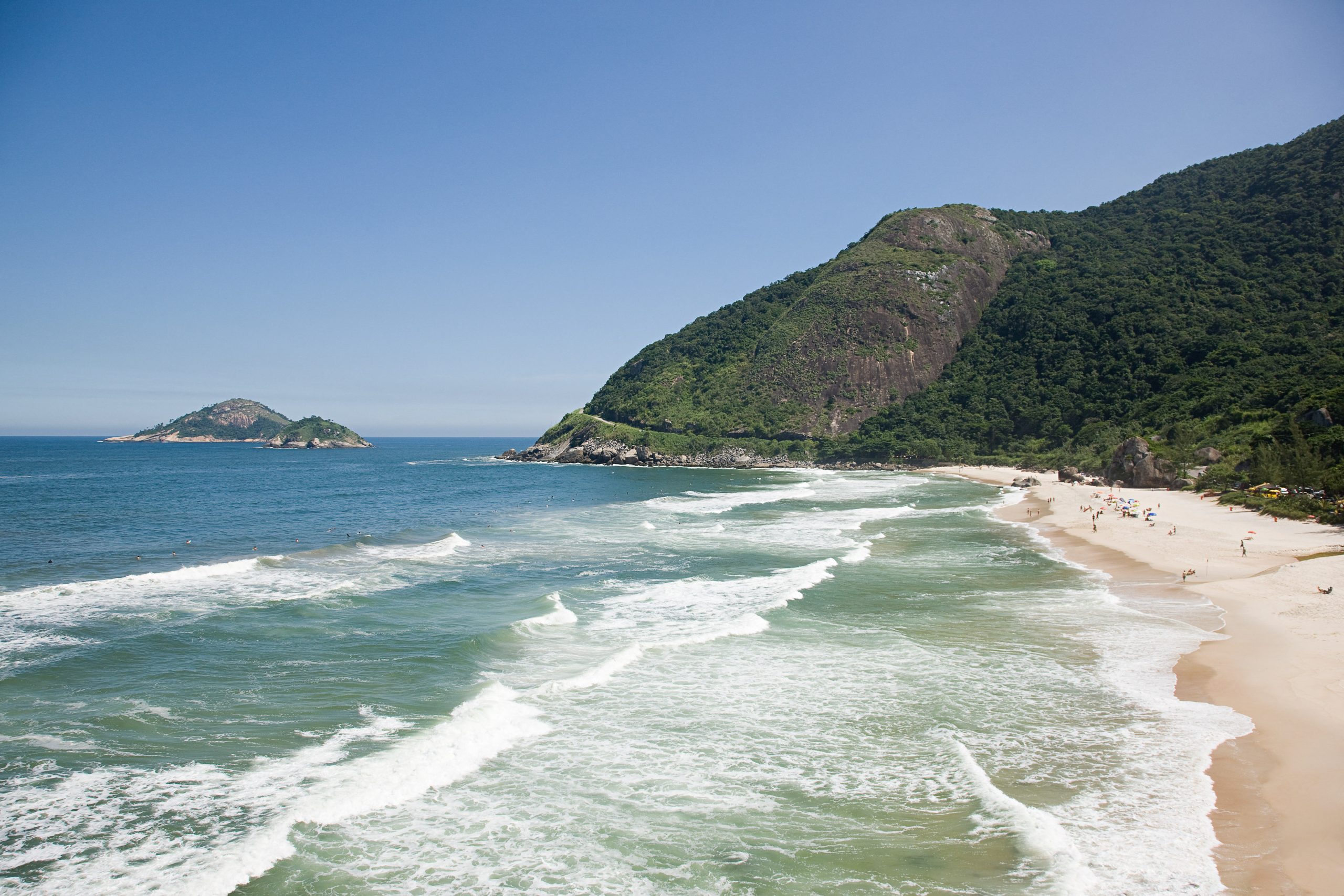A Prainha, no Rio de Janeiro, uma das 22 praias brasileiras agraciadas com a certificação. Foto Image Source via AFP