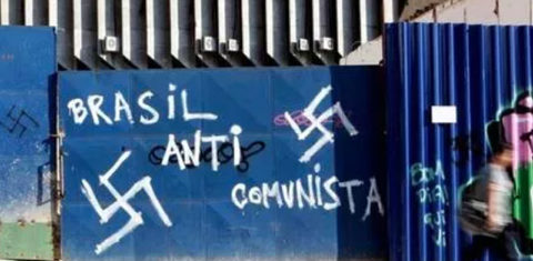 O número de células neonazistas no Brasil saltou de apenas 72, em 2015, para 1.117 em 2022. Foto