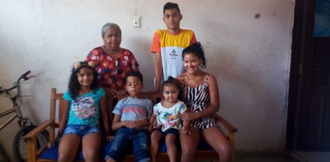 dona francisca e familia - órfãos da covid