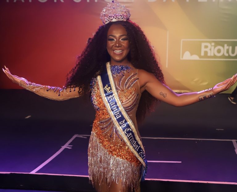 Mari Mola, a nova rainha do Carnaval: "Minha última relação com homem foi bem tóxica. Acabou na pandemia e passei a ficar só com mulheres". Foto Alexandre Macieira/Riotur