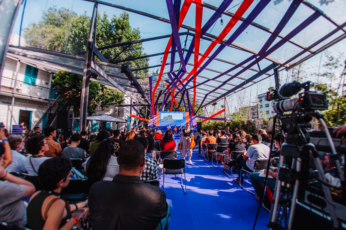 Debate no Festival 3i 2023: olhares para a necessidade de pluralidade e renovação no jornalismo (Foto: Festival 3i / Divulgação)