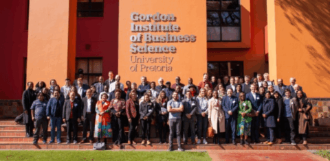 Jornalistas, acadêmicos e representantes de organizações da sociedade civil durante conferência na África do Sul: princípios para remuneração do jornalismo pelas big techs (Foto Gordon Institute of Business Science)