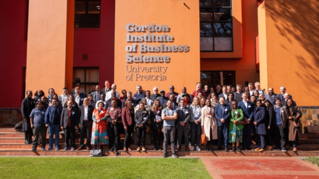 Jornalistas, acadêmicos e representantes de organizações da sociedade civil durante conferência na África do Sul: princípios para remuneração do jornalismo pelas big techs (Foto Gordon Institute of Business Science)