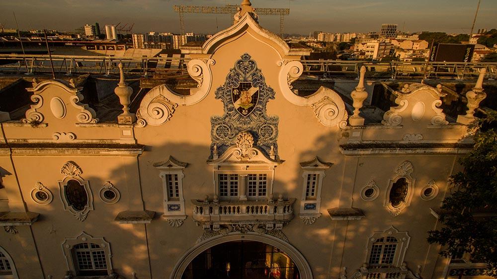 A fachada do quase centenário Estádio de São Januário, inaugurado em 1927: patrimônio histórico do Rio de Janeiro (Foto: Vasco da Gama / Divulgação)