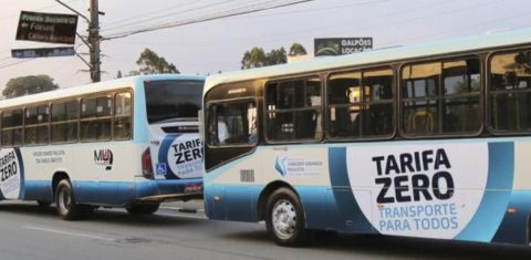 Vargem Grande Paulista fez um acordo com os empresários locais para financiar a tarifa zero. Foto Divulgação