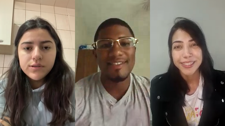 Alunos da Ação EducaDORA falam sobre como programa de capacitação ajudou na entrada deles no mercado de trabalho