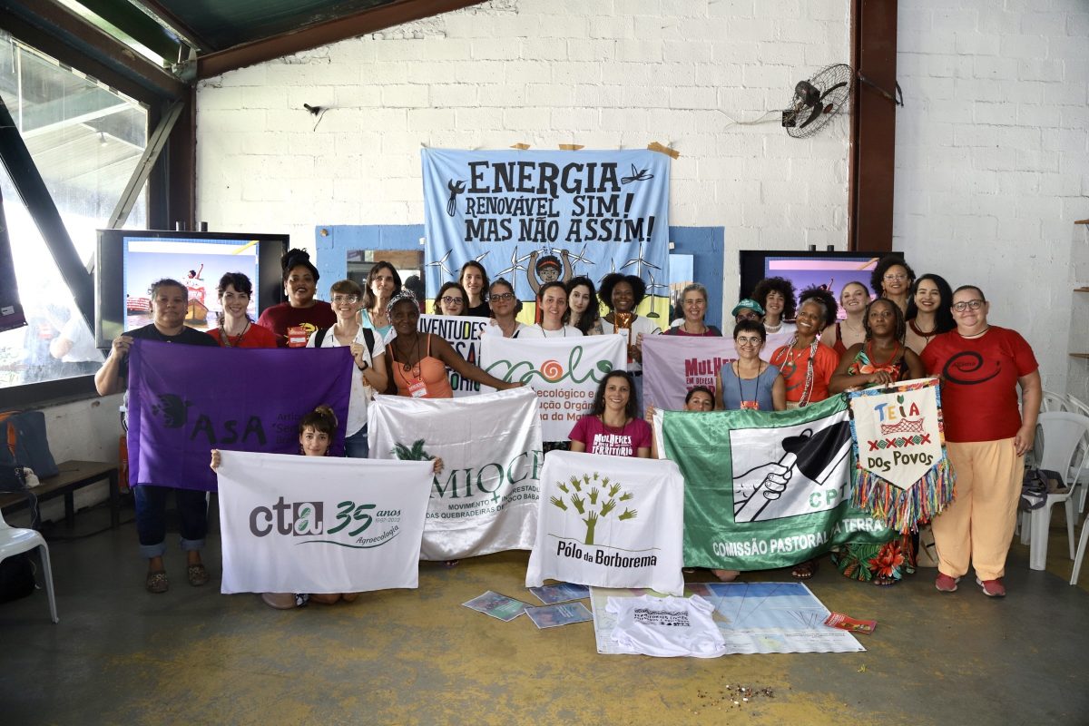 A transição energética justa foi o tema principal de umas mesas do Congresso Brasileiro de Agroecologia. Foto Zô Guimarães/ActionAid