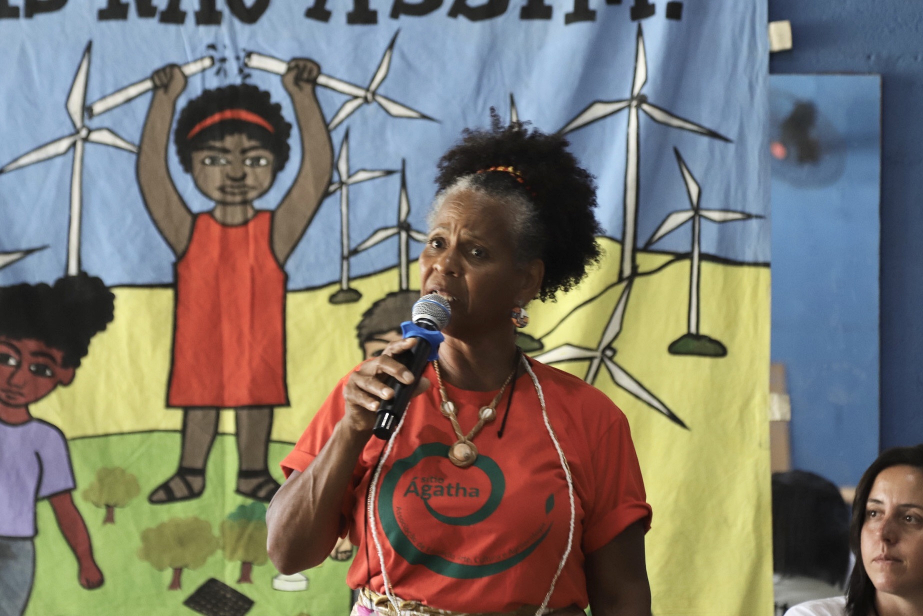 Luiza Cavalcante: "Saber de onde viemos, quem somos nós, traz pra gente a força para lutar contra essas indústrias destruidoras". Foto Zô Guimarães/ActionAid