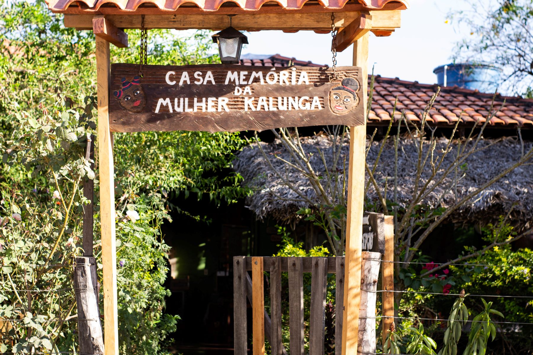Casa Memória da Mulher Quilombola: iniciativa de Marta Kalunga a partir das próprias vivências (Foto: Inglid Martins)