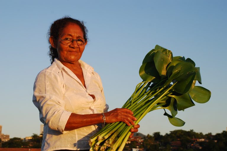 Catarina Guató: “Precisamos que nossas terras, rios e peixes sejam devolvidos para nós. Só assim, as gerações futuras de todos os povos conhecerão o Pantanal”. Foto Fabio Pellegrini