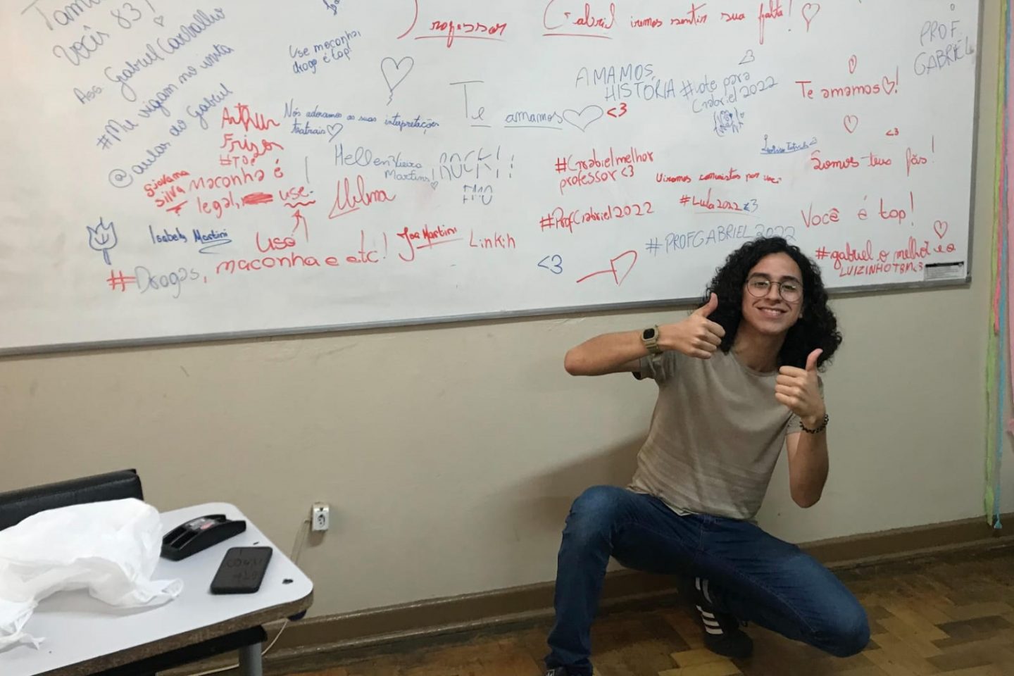 Gabriel Cardoso sonha em ser professor universitário: “Não basta ter um diploma, é necessário saber ensinar e aprender a aprender”. Foto Arquivo Pessoal