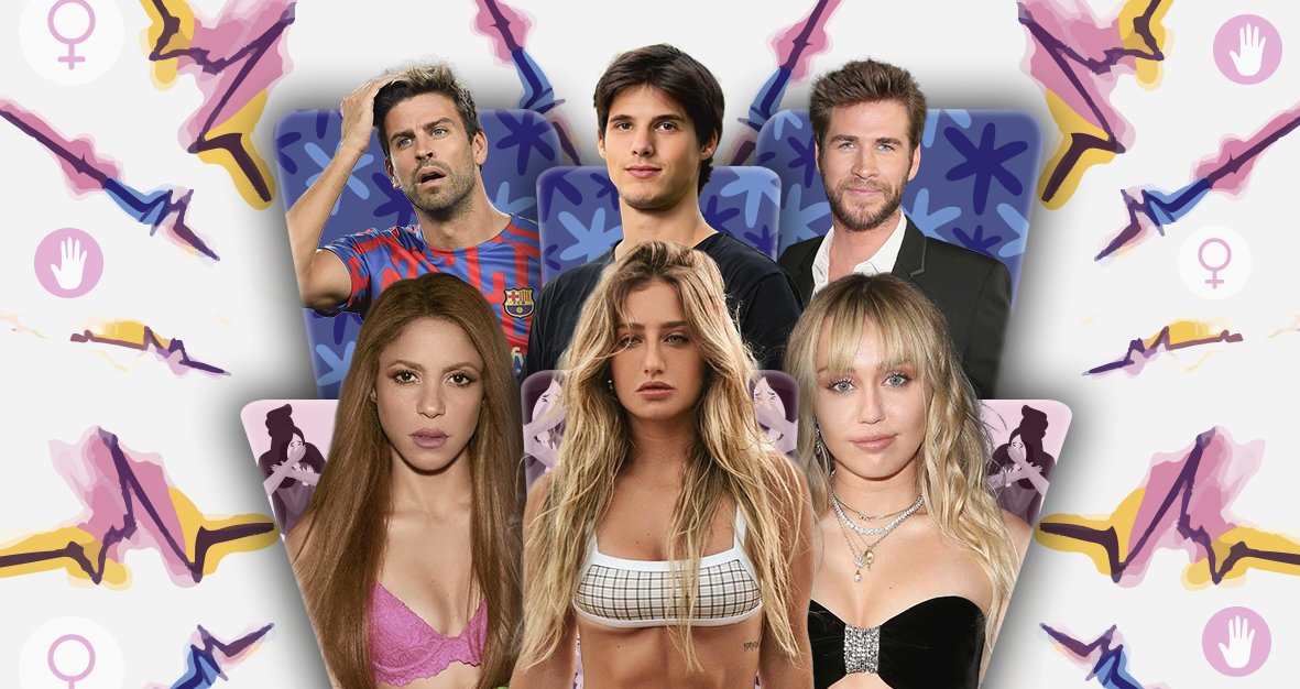 Shakira, Bruna. Miley: celebridades, hits de vingança e paredões contra os relacionamentos abusivos (Arte: Dan Torres)