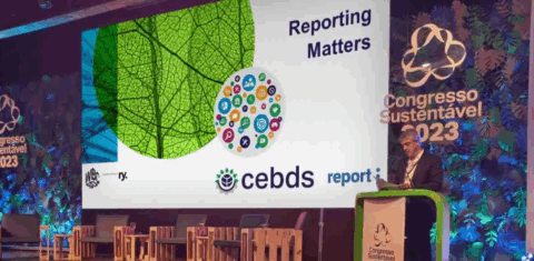 Lançamento do Reporting Matters pelo CEBDS: análise dos relatórios de sustentabilidade de 77 empresas (Foto: CEBDS - 27/20/2023)