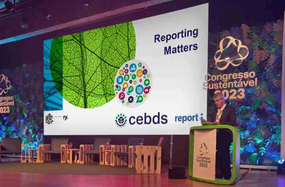 Lançamento do Reporting Matters pelo CEBDS: análise dos relatórios de sustentabilidade de 77 empresas (Foto: CEBDS - 27/20/2023)