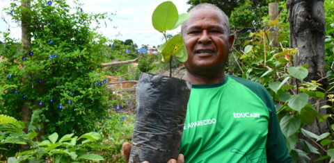 José Aparecido, um paulista com o dedo verde e alma de pantaneiro. Foto João Paulo Guimarães