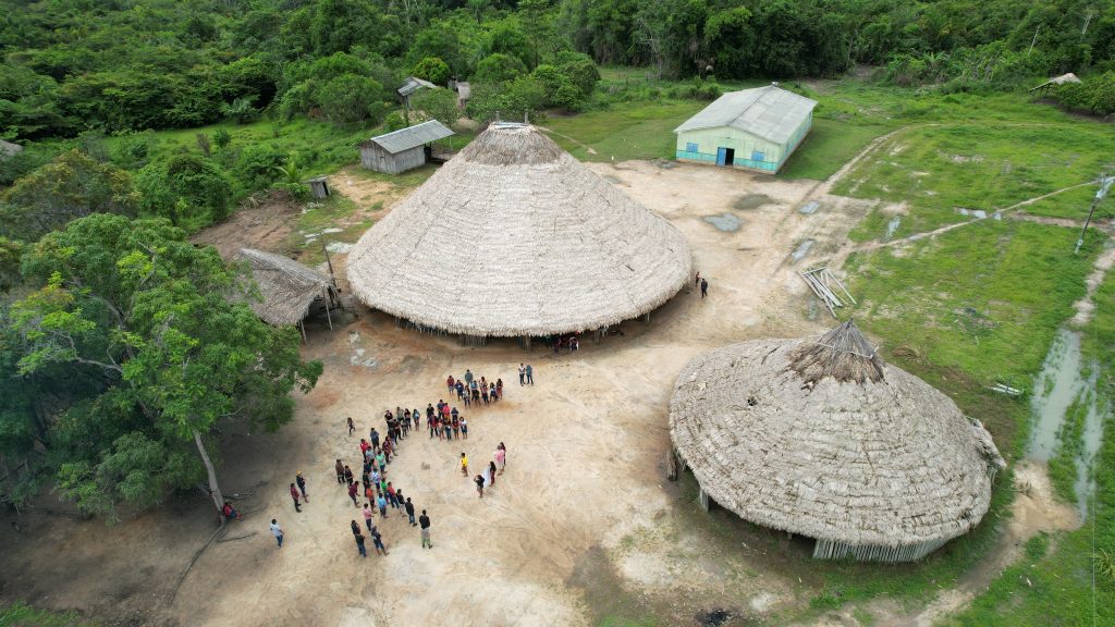 Comunidade Xaari, na Terra Indígena WaiWái, em Roraima: estado concentrou seis das sete terras indígenas com maior desmatamento (Foto: Conselho Indígena de Roraima)