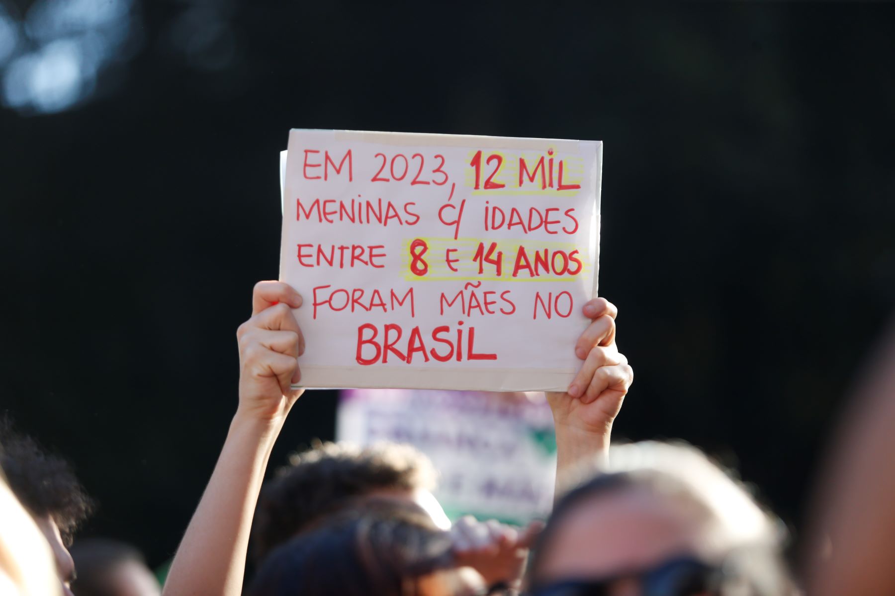 Protesto contra PL do aborto na Avenida Paulista: reação à cruzada da extrema-direita contra os direitos das mulheres (Foto: Paulo Pinto: Agência Brasil - 15/06/2024)