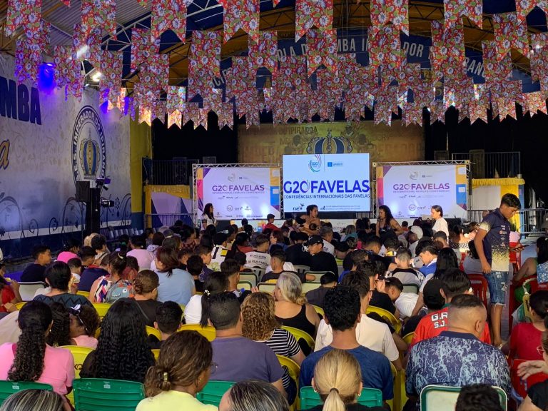 Reunião do G20 Favelas, em Heliópolis (SP). Foto: Divulgação