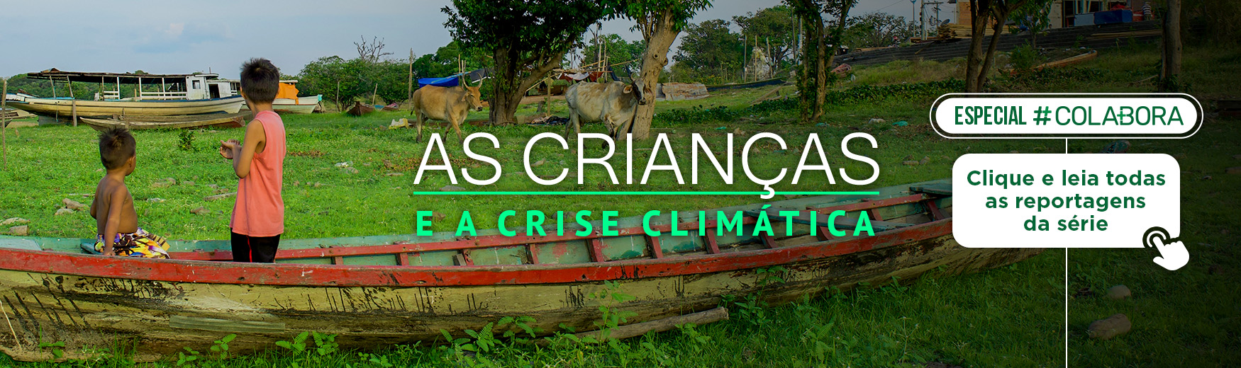 As crianças e a crise climática