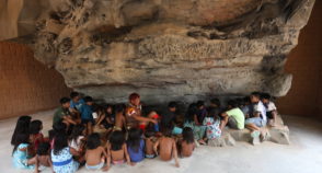 Xingu ganha réplica em 3D de gruta sagrada