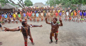 Festa tradicional para Kamukuwaká