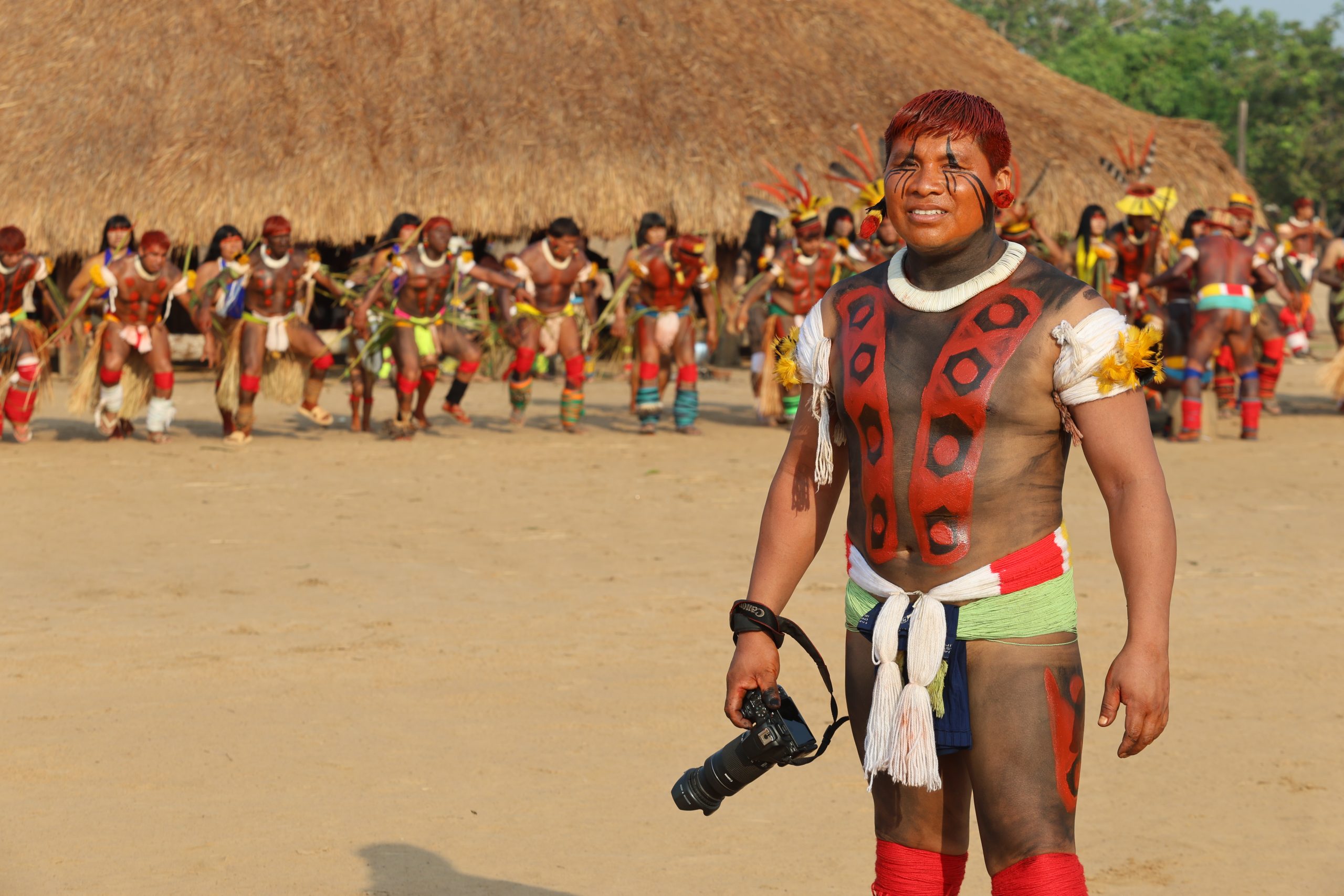 Piratá Waurá, cineasta, fotógrafo e educador do povo Wauja. (Alaor Filho/ Fotos Públicas)